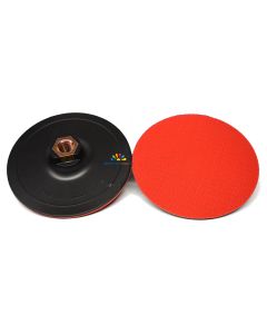 Stabiler Stützteller mit Klettverschluss und M14 Gewinde &#216; 125 mm für &#216; 150 mm 