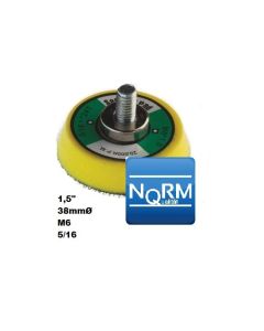 Mini Stützteller Schleifteller Klettaufnahme für Schleifscheiben 38mm M6 