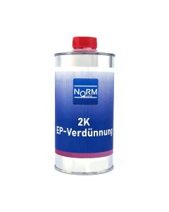 Norm 2K EP Verdünnung Epoxy Verdünner für Epoxy Füller Grundierung 0,5 Liter