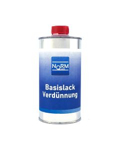 Norm Basislackverdünnung Verdünner für Autolack Basislack Basecoat 0,5 Liter 