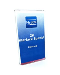 Norm 2K Klarlack Spezial Glänzend Kratzfest Benzinresistent Autolack 5 Liter