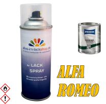 AUTOLACK ALFA ROMEO Spraydose 400ML Farbcode