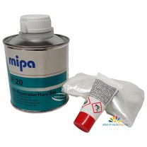 mipa P20 Reparaturharz Polyesterharz mit Härter und Glasfasermatte 250g. 