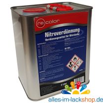 Nitroverdünnung ReColor Verdünnung für Lacke und zur Reinigung 3 L.