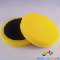Polierschwamm Polierschaum Autopolierscheibe gelb glatt 15025mm AP