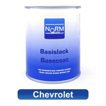 Autolack CHEVROLET NormQualität Metallic Basislack für Lackierpistole