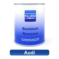 Autolack AUDI NormQualität Metallic Basislack für Lackierpistole