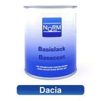 Autolack DACIA NormQualität Metallic Basislack für Lackierpistole