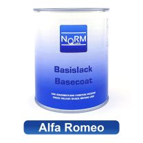 Autolack ALFA ROMEO NormQualität Metallic Basislack für Lackierpistole