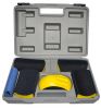 Handschleifer Koffer konvex konkav für Exzenterschleifscheiben Schleifblockset 6-teilig 